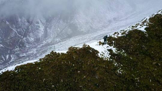 四姑娘山巴朗山航拍