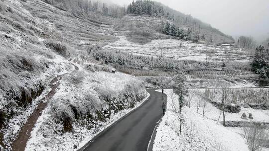 乌蒙山美丽雪景