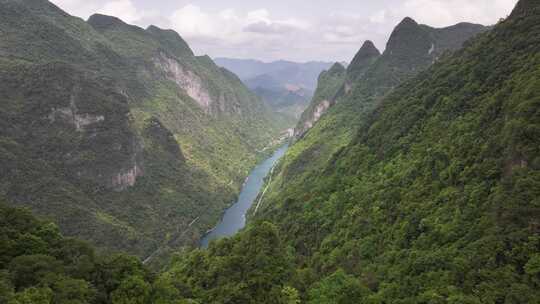 天峨龙滩大峡谷航拍