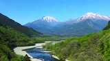山川河流自然风光全景高清在线视频素材下载