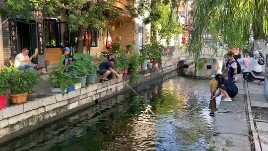 济南百花洲景区，烟火气的旅游景点