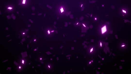 紫色碎片粒子光影掉落