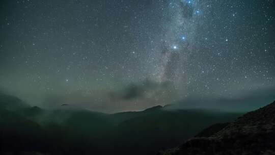 星空 银河 银河星空 银河系 星河视频素材模板下载