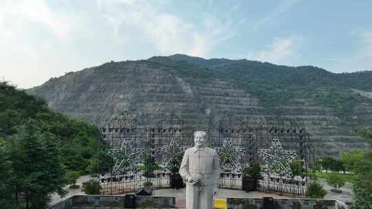 黄石国家矿山公园毛主席雕像毛泽东雕像