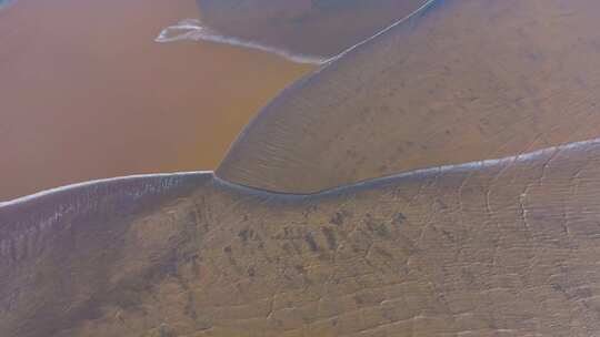 浙江钱塘江各类型潮水航拍