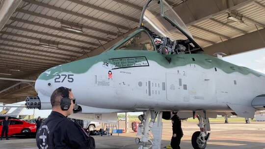 美国空军战斗机演示队视频素材模板下载