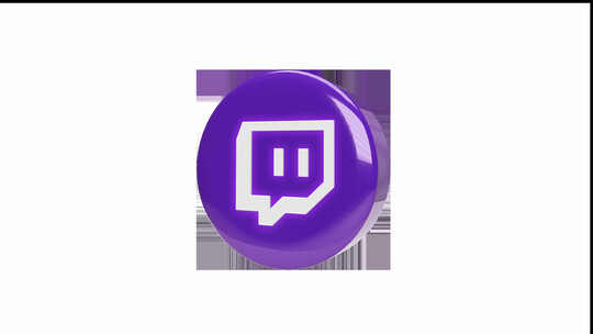 Twitch Alpha 3d社交媒体图