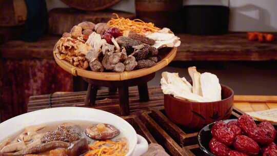 养生菌菇汤美食