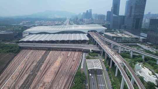 深圳北站及周边建筑交通