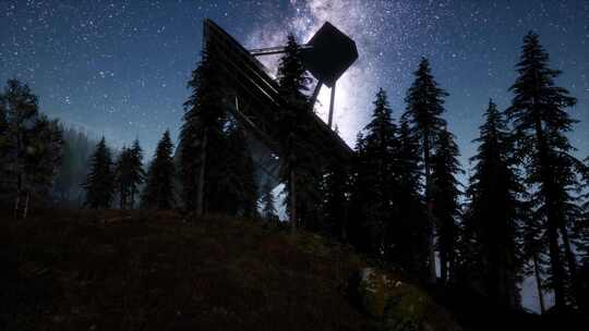 星空下的天文台