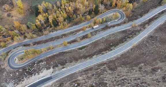 阿禾公路自驾航拍