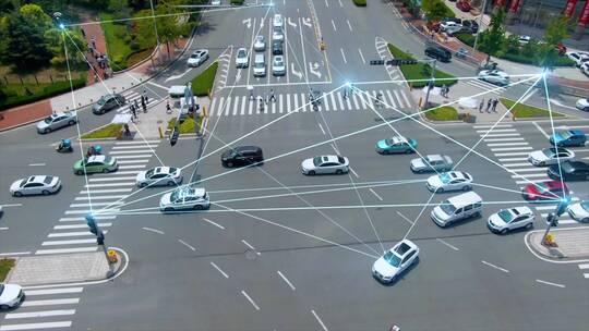 4K智慧交通-科技城市-人工智能