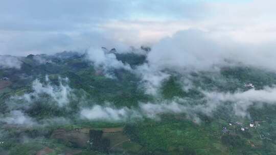 壮美山河河山风景山川云海自然山水风光航拍