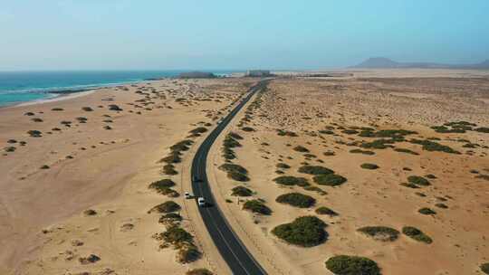 Corralejo，沙丘，加那利群岛，大