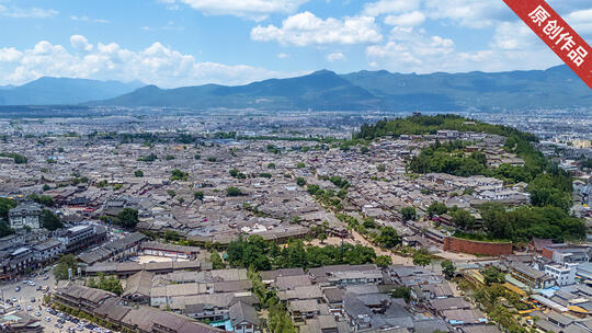 云南丽江古城 大研古镇延时 束河古镇高清在线视频素材下载