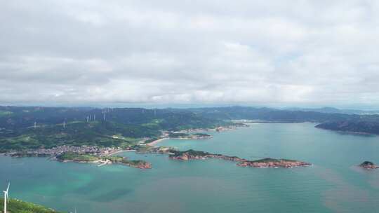 福建霞浦海边风景航拍