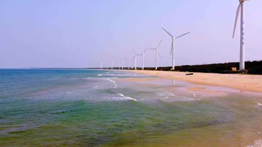 木兰湾 海南文昌 木兰湾 大风车 海洋 风光