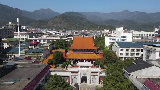 湖南南岳衡山5A景区航拍