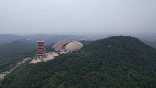 江苏南京牛首山景区航拍