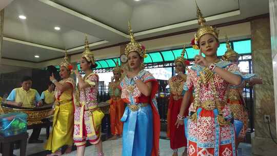 泰国曼谷跳舞