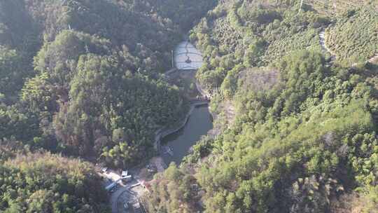 祖国大好河山连绵起伏山川航拍