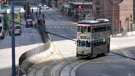 香港金钟道街景