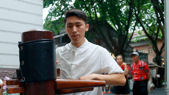 中国功夫咏春叶问武术文化传承咏春功夫展示