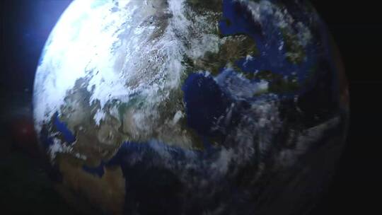 地球缩影视频素材模板下载