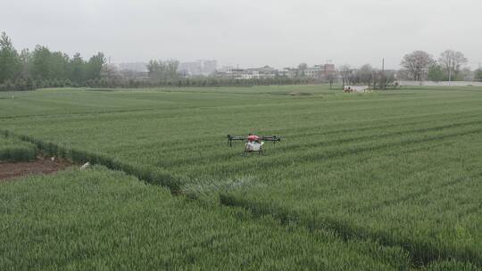 农业大疆植保无人机洒农药现代农业科技