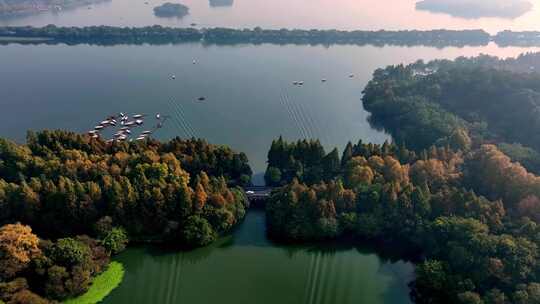 中国杭州西湖秋日美景（合集）