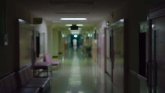 医院走廊镜头 伤心迷茫 医院空镜头
