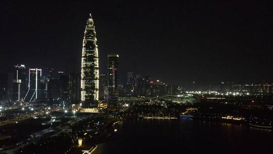 后海深圳湾夜景