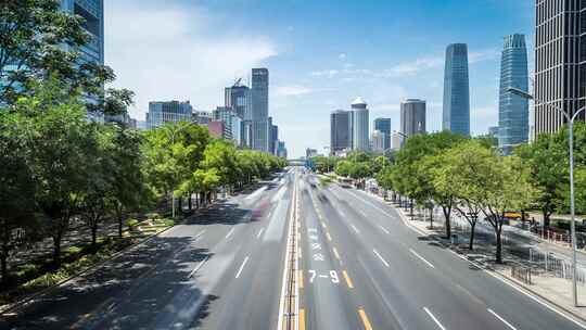 城市车流 车流延时 汽车 交通 经济