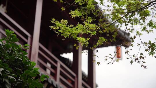 杭州拱墅区香积寺建筑视频