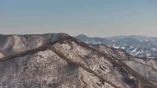 宽甸青山沟连绵山脉航拍