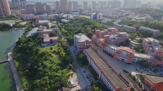 航拍泉州师范学院