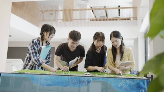 学生学习交流