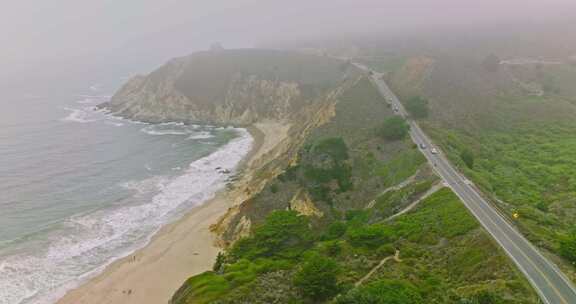 海岸，海滩，海，蒙塔拉州立海滩