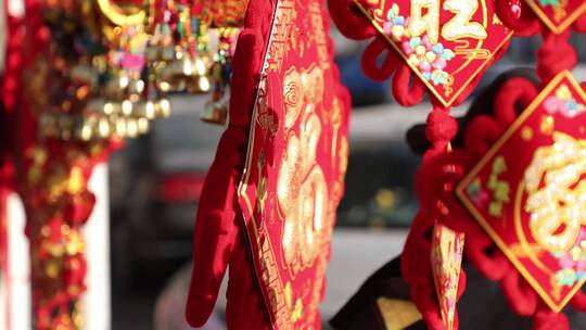 喜庆红色装饰中国结