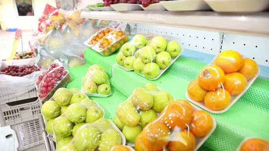 水果店 水果售 水果摊 路边摊市场 交易农产