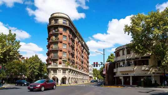 上海武康大楼街景