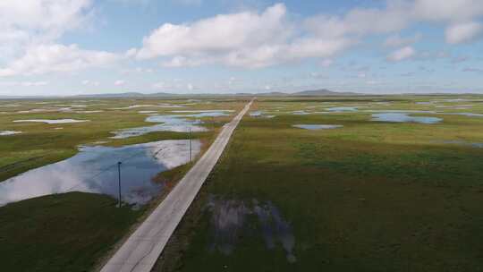 黄河源湿地公路