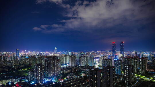 【延时】昆明城市夜景延时