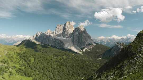 Passo Di Giau，白云石，山脉