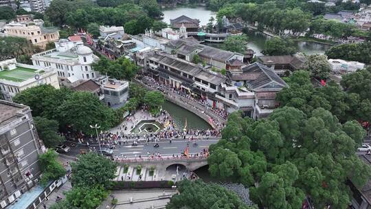 中国广东省广州市荔湾区荔湾湖招景