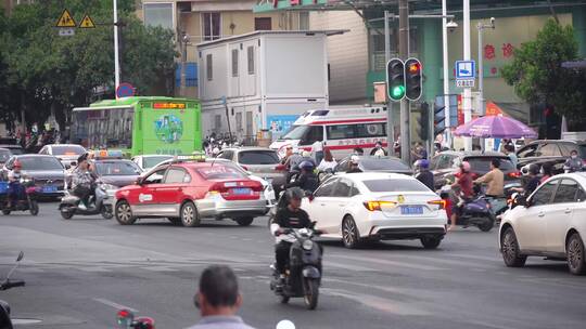 东葛路 繁忙路口