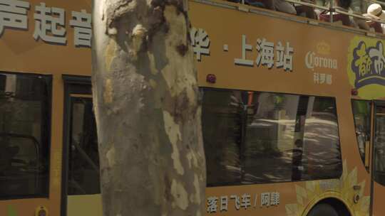 上海·双层巴士视频素材模板下载