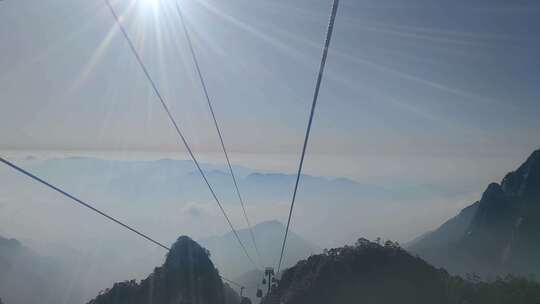 黄山风景区风景视频素材视频素材模板下载