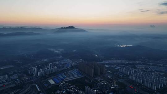 广西百色市航拍