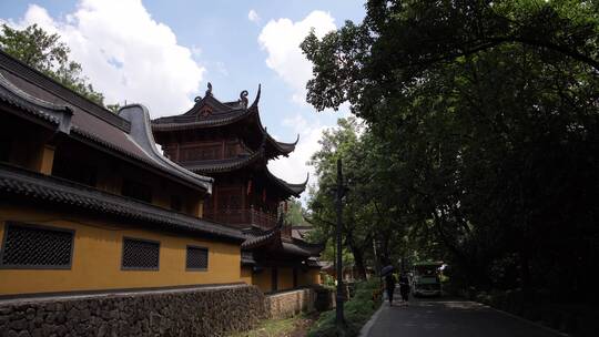 杭州飞来峰三天竺法镜寺建筑